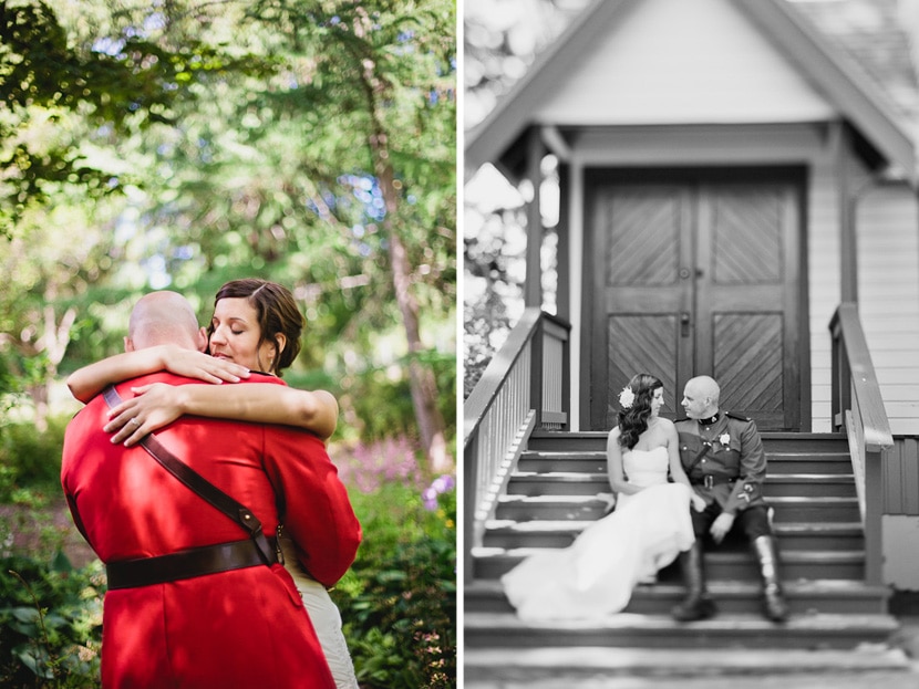 hatley memorial gardens chapel wedding portrait