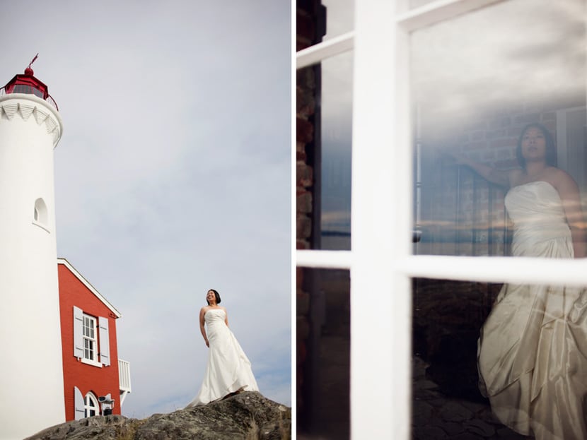 fisgard lighthouse wedding photographers