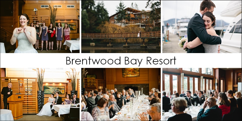 Brentwood Bay Resort and Spa - Victoria BC Elegant Wedding Venue