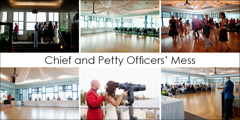 Chief and Petty Officer's Mess - Victoria BC Military Base Wedding Venue