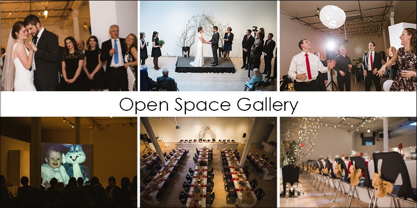 open space gallery wedding venue