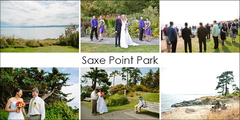 Saxe Point Park - Victoria BC Outdoor Wedding Venue