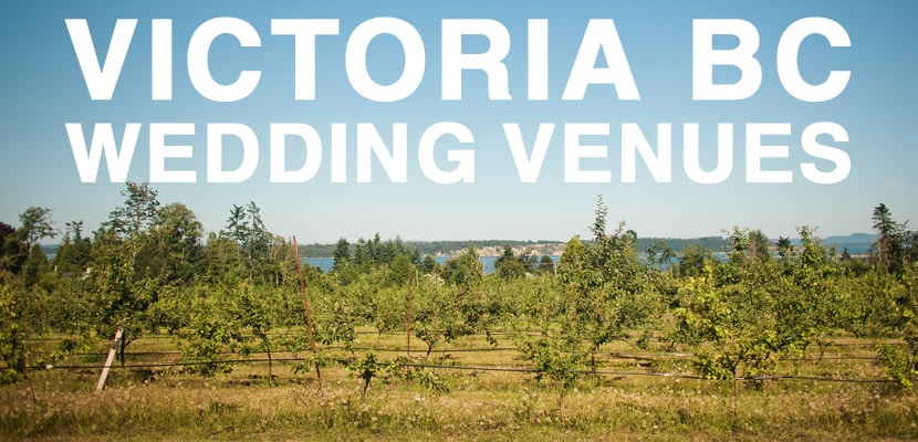 Victoria, BC Wedding Venues: An illustrated guide to wedding venues in Greater Victoria, British Columbia. 