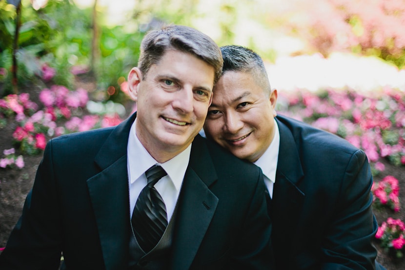 victoria bc gay elopement photography