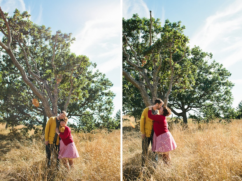 tall grass engagement photography in victoria
