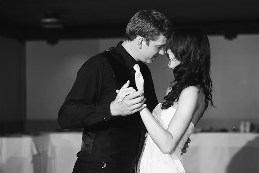 first dance photography at university club victoria bc