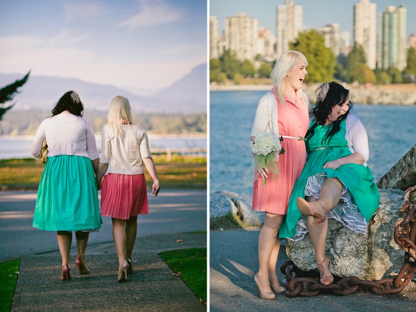 kits beach vancouver bc elopement photographs