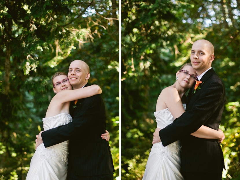 wedding portraits at mount douglas in victoria bc