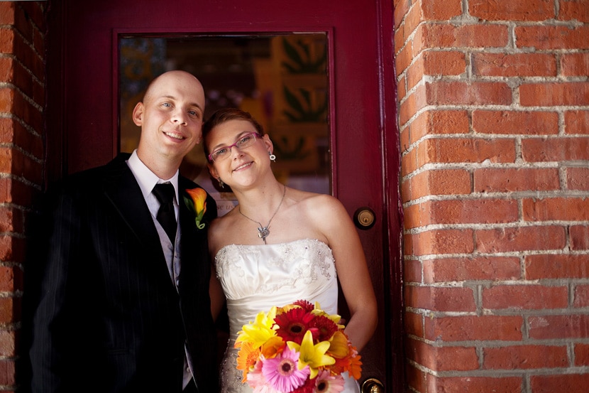 wedding photography at market square victoria bc