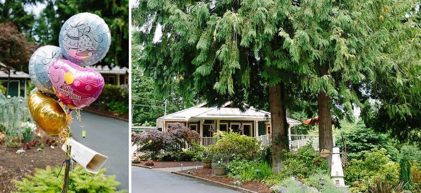 backyard wedding in north saanich, bc