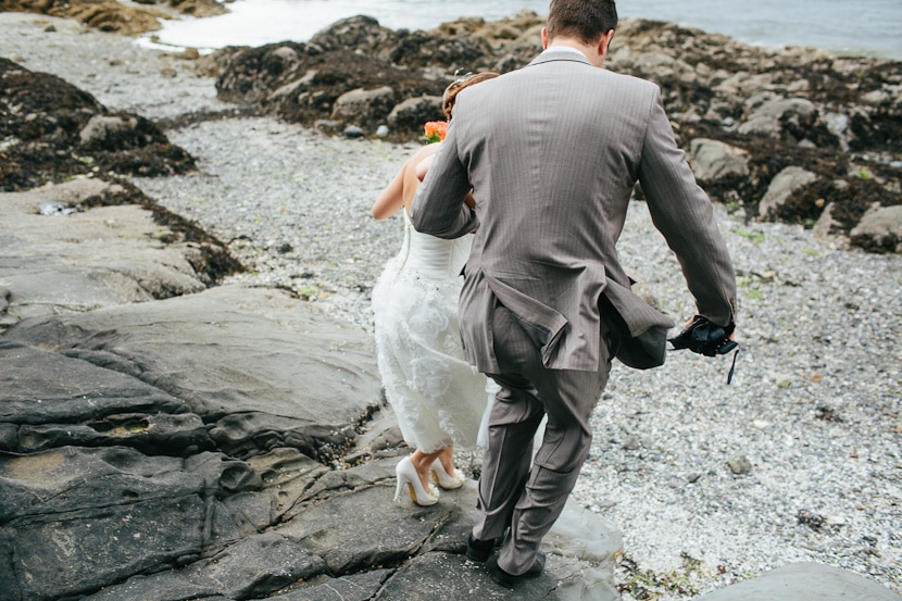 windy day wedding photography in victoria, bc