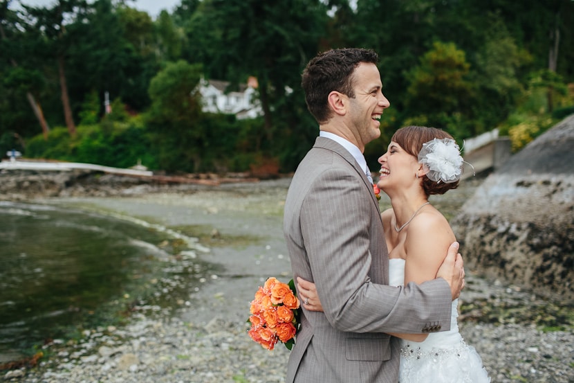 wedding photography in north saanich, bc