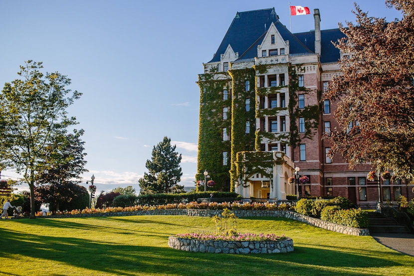 Fairmont Empress Hotel Wedding Photography in Victoria BC