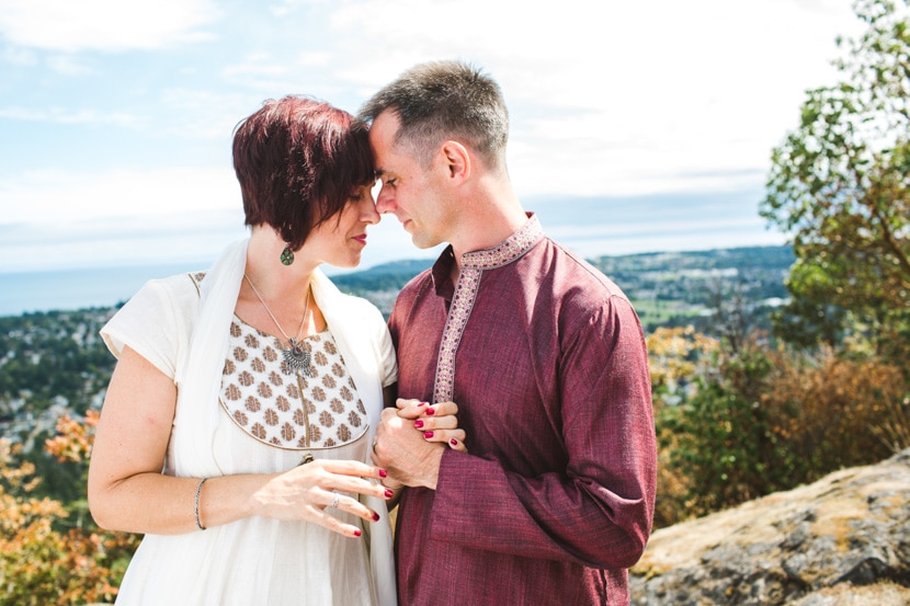 Mount Douglas elopement photography