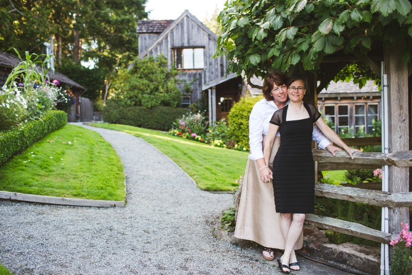 salt spring island wedding photography