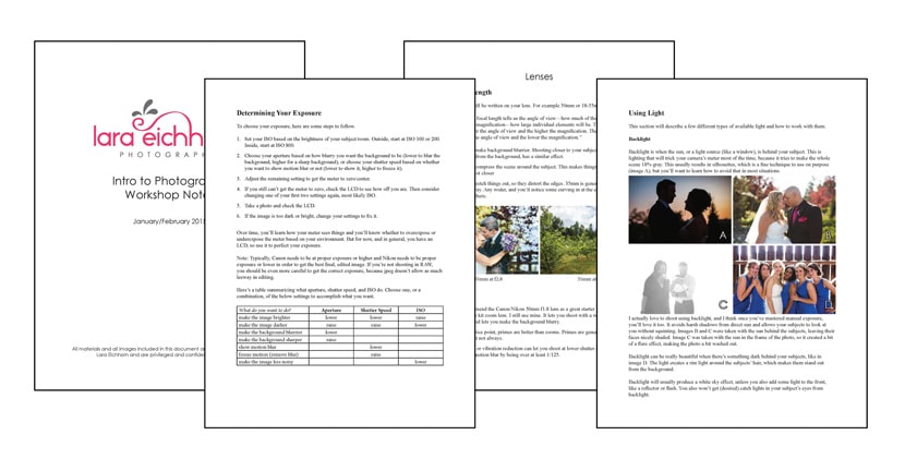 examples workbook