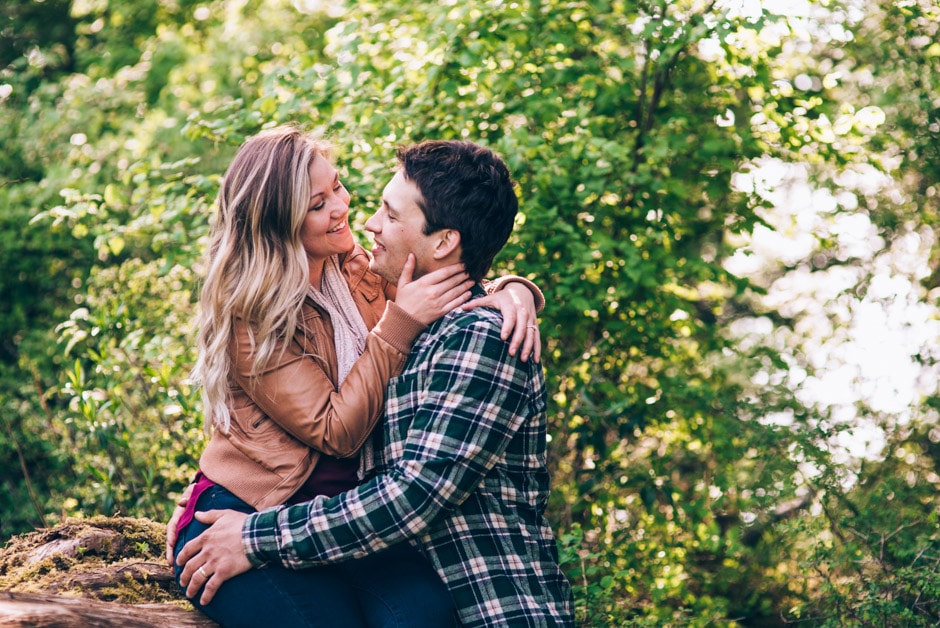 engagement portraits in east sooke bc