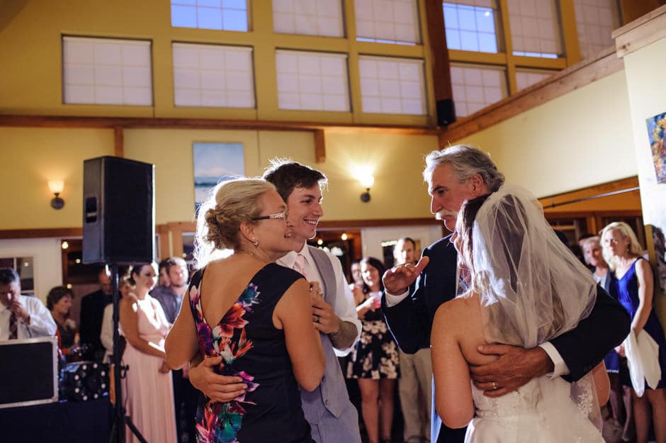 father daughter and mother son dance