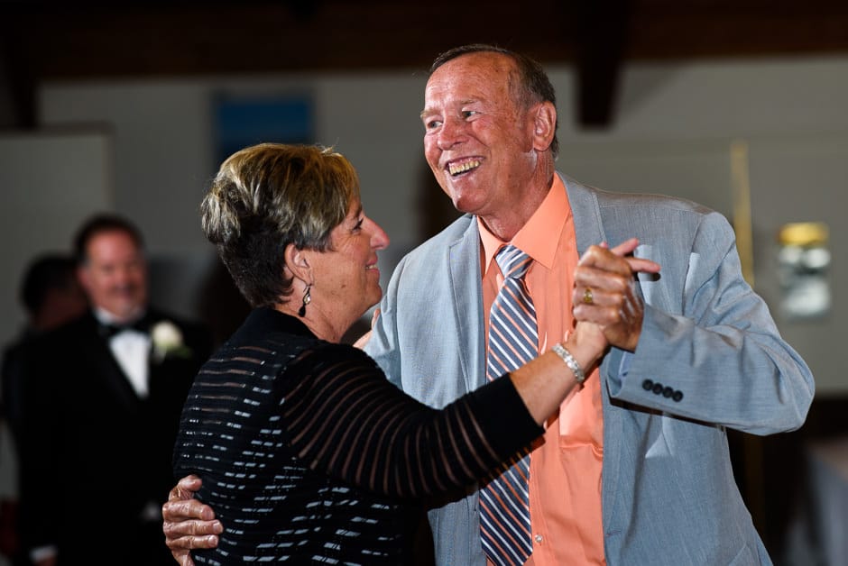 older couple dancing at wedding