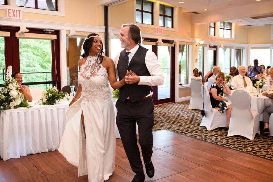 first dance at Crown Isle Resort